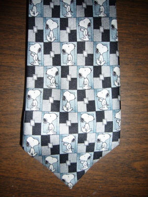 snoopy-checkered